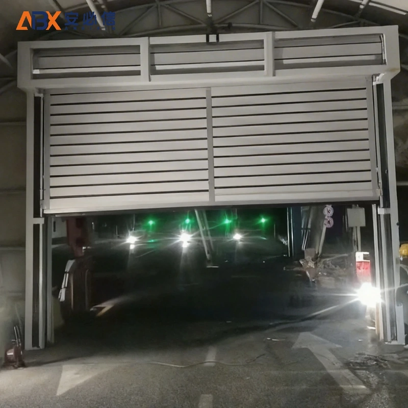 张家口市消防高速门